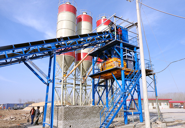 農(nóng)村投資建設一套小型攪拌站多少錢？